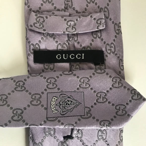Gucci Other - GUCCI GG Logo Purple Necktie MSRP: 547.00